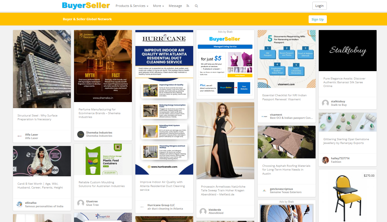 BuyerSeller.xyz 网站